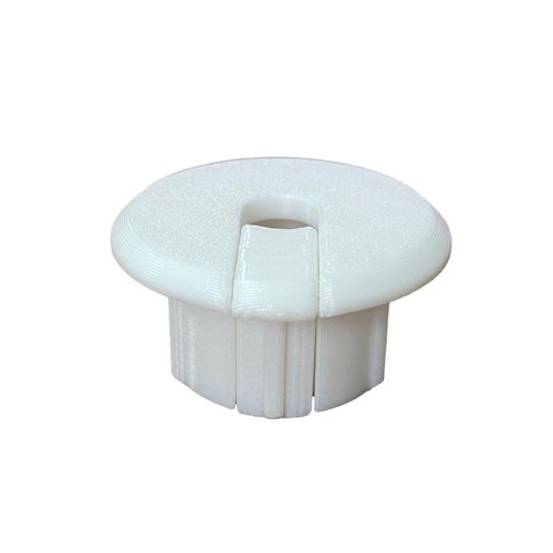 Sactulaz Wall Bushing Grommet for Starlink Dishy Router Ethernet adapter Cable, Feed-Through Cable Routing Kit for 1 inch Wall Hole and Furnitures Wire Hole (White, 1 Pack)