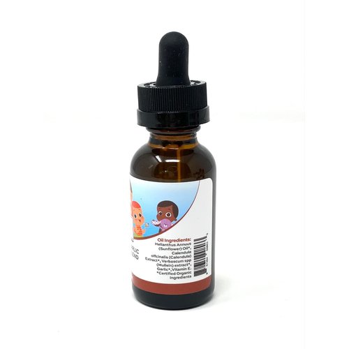 Punkin Butt Baby Ear Oil for Discomfort Relief | Organic Garlic, Mullein, Calendula Ear Drops Safe for Infants (1 oz)
