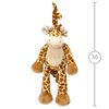 Teddykompaniet Diinglisar Adorable Stuffed Animal Lovely Realistic Brown Giraffe Musical Pull Animal Baby Comforter Soft Plush Sleep Toys|Birthday Gift for Baby Child Toddler|Ages 0+ (Singing Toy)