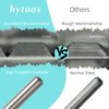 HYTOOS 24mm Super Long 5 in 1 Nail Drill Bits, Cross Tapered Carbide Bit, 3/32" Two-way Rotate for Both Hand, Remove Acrylic Nails/Gel, Electric File Tool Drills Manicure Accessories (2XF)
