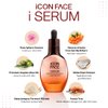 iCon Face iSerum - 20x Nano Hyaluronic Acid Ageless Hydro Booster Serum, 12Hour Moisturizing & Collagen Production, Age Defying, Natural Arbutin, Pearl Extract, 30ml