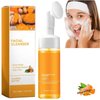 CROOT Turmeric Facial Cleanser, Turmeric Face Wash, Foaming Face Wash, Deep Cleaning, Moisturizing, Easy to Use, Turmeric Foaming Cleanser for Oil, Dry and All Skin