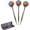 Elkadart Storm Soft Tip Darts with Storage/Travel Case, Black Rings, 14 Grams