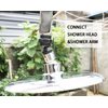 MissMin shower head Swivel ball adapter,hand shower rotate povit shower arm extension connector,ORB/oil rubbed bronze