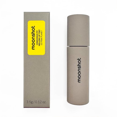 Moonshot KOREA Conscious Fit Mellow Lip Stain Longwear, Weightless, Not Animal Tested,Glow-Boosting, Long-Lasting, Comfortable, Non-Sticky,k-beauty, (Pink Planet, 03)