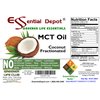 Coconut Oil - Fractionated - MCT Oil - 1 Quart - 32 oz - Food Grade - safety sealed HDPE container with resealable cap