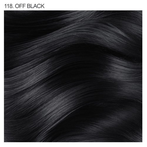 Adore Semi Permanent Hair Color - Vegan and Cruelty-Free Black Hair Dye - 4 Fl Oz - 118 Off Black (Pack of 2)