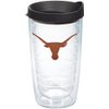 Tervis Made in USA Double Walled University of Texas Longhorns Insulated Tumbler Cup Keeps Drinks Cold & Hot, 16oz, Primary Logo