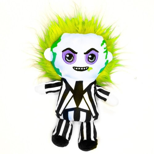 Buckle-Down Dog Toy, Horror, Plush Squeaker Beetljuice Standing Pose 7.5" x 5.5"