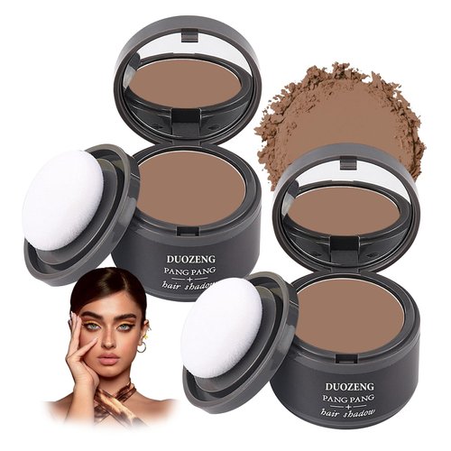 Hairline Powder Root Touch Up Hair Powder,Hairline Shadow Root Cover Up Hair Toppers for Women &amp; ...