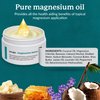 Full Eight Magnesium Body Butter – Quick Ease for Tensed Legs, Tight Muscles & Sleep, Organic Ingredients with Pure Magnesium Oil & Shea Butter, Exfoliating Topical Magnesium Cream for Sleep 4 oz