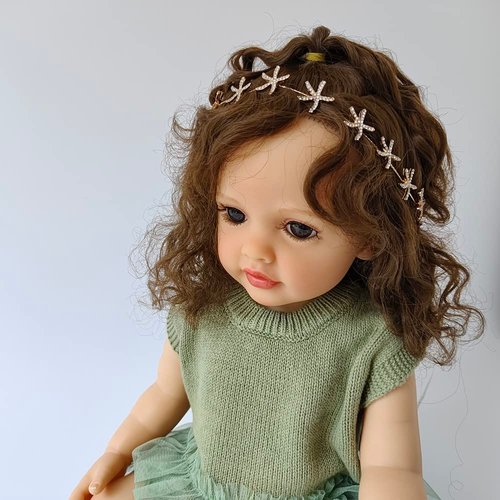 Flower Girl Tiara Starfish Headband Bridal Headpiece Hair Accessories for Wedding Party