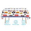 Traffic Cars Trucks Transportation Party Supplies Cars Paper Plates, Napkins, Tablecloth Transport Vehicle Theme Tableware Set Birthday Party Decorations for Boys Kids | Serves 20
