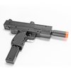 bbtac airsoft pistol uzi style spring loaded cock and shoot single shot airsoft gun(Airsoft Gun)