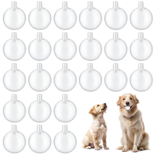 Abeillo 50Pcs Replacement Squeakers for Dog Toys, 30mm Plastic Dog Toy Squeakers Bulk, Insert Replacement Squeakers for Dog Cat Toys