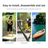 Alomejor 2Pcs PVC Surfboard Vent Hole Plug Paddle Board Vent Hole Surfing Auto Valve Waterproof Accessory(White)