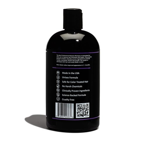 Navi Professional Strength Hair Loss Shampoo for Hair Growth, DHT Blocker Shampoo for Thinning Hair with Biotin Keratin and Vitamin E, Paraben and Sulfate Free, Hair Regrowth for Men and Women, 16 oz