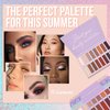 Lamora Eyeshadow Palette Makeup - Eye Makeup Palette with 16 Highly Pigmented Matte Shades - Vegan & Blendable