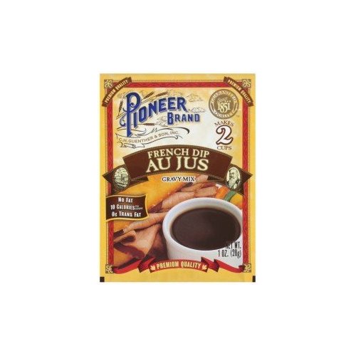 Pioneer Brand Gravy Mix, French Au Jus 1 Oz (Pack of 6)