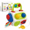 Busy Cube for Toddlers 1 Years Old, Montessori Toys for 1 Year Old - Ideal Gifts for 1 Year Old Boys Girls - Airplane Plane Car Travel Toys for 6 to 18 Months Toddlers Educational Learning Toys