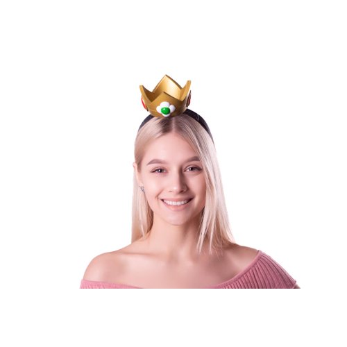 ComfyCamper Princess Crown and Headband - Costume Accessories Tiara Teens Women Cosplay Daisy Flower Halloween Dress Up, Princess Tiara