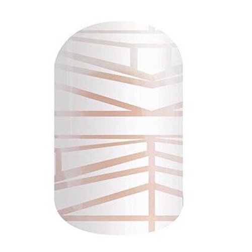 Jamberry Nail Wraps: Between The Lines RETIRED (FULL SHEET)