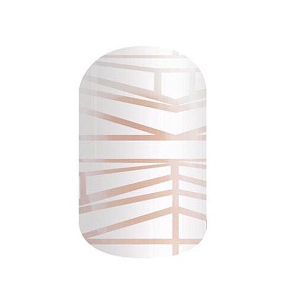Jamberry Nail Wraps: Between The Lines RETIRED (FULL SHEET)
