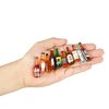 Dong Huang 40pcs Miniature Mini Fake Beer Bottles Toys, Mixed Wine Drinks Decoration Beer Glass Model, Beer Can Beer Bottle Models for Fairy Garden Pub Bar Dolls House Tableware Decoration
