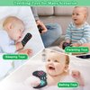 TIEDXIOY【BPA Free,CPC-Certified】 2 Pack Silicone Remote Control and Game Controller Teething Toys for Baby 3-12 Months, Silicone Chew Toys Baby Teether Toys for Toddlers, Baby's Christmas Gift