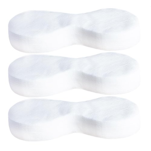 Arcemain 300 Sheets Disposable Non Woven Eye Mask Paper, Disposable Cotton DIY Eye Paper Disposable Cotton Eye Pillow Covers for Skincare Spa Wrap Moisture Retention