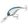 BANDIT LURES Series 300 Crankbait Bass Fishing Lures, Fisghing Accessories, Dives to 12-feet Deep, 2', 1/4 oz, Chrome Blue Back, (BDT332)