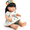 Miniland Educational Doll Clothes, Girl Summer Outfit, Yellow, 38-40 Cm (31562)