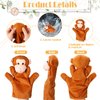 Shappy 24 Pieces Kids Hand Puppet Plush Zoo Animal Hand Puppets Toddler Animal Puppet Soft Plush Toys Plush Puppets Pretend Toys Educational Toys for Telling Story Teaching Role Play, 24 Styles
