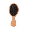 Leadigol Wooden Handle Hair Brush, Scalp Massage Hair Brush Air Cushion Comb Durable Hair Styling Tool Portable Bristle Hair Comb for Women Men(brown)