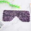 Jade Eye Mask, Jade Stones Agingproof Cooling Sleeping Eye Mask, Cold Eye Covers For Relief Eye Fatigue (Amethyst)