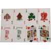 Lot 2 Bicycle Playing Cards Santa Back Decks Red and Green