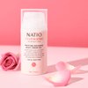 Natio Australia Rosewater Hydration Moisture Recharge Night Cream-Gel, 2.7 oz - Face Moisturizer with Shea Butter - Face Cream for All Skin Types