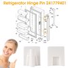 241779401 Refrigerator Door Hinge Pin Compatible with Frigidaire Electrolux Kenmore Refrigerator Door 1512662 AP4393564 AH2358752 EA2358752 PS2358752, Mullion, Upper or Lower Hinge Pin 2 Pack