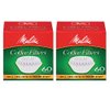 Melitta Java Jig, Single Serve Paper Coffee Filters - 2 Pack