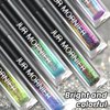 JUR MORNIER Chameleon Lip Gloss Magic Color Changing Moisturizing Lip Oil Multichrome Sparkly Metallic Color Intense with Highly Pigment Liquid Lipstick (03, 3.5ml)