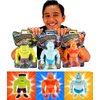 JA-RU Super Squishy Monster Toy (1 Stretchy Monster Assorted) Fidget Action Figures Stretch Squeeze Toy for Kids & Adults. Anxiety Relief Stress Toys. Sensory Autism ADHD Toys. Party Favors. 4306-1s