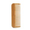Brown Natural Bamboo Wide Tooth Comb Detangling Combs Anti-Static Curly Hair For Women Men Smoothing Massaging Home Salon Use Bamboo Hair Brushes For Women，Styling Tools and Appliances