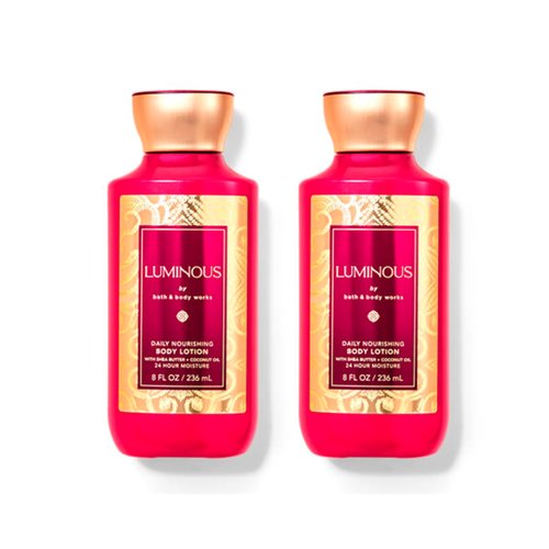 MYT BBW - Bath and Body - Luminous Body Lotion 8 oz (Pack of 2)