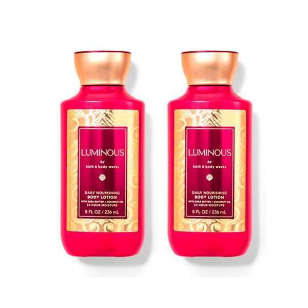MYT BBW - Bath and Body - Luminous Body Lotion 8 oz (Pack of 2)