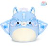 FunBase Sugar Glider Stuffed Plushies Flying Squirrel Plush Pillow Stuffed Animal Super Soft Cozy Cuddle Toy, 12" Blue