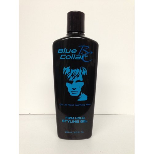 Blue Collar Firm Hold Styling Gel for All Hair Working Men 8.5 Oz
