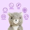 warmies Microwavable & Weighted Stuffed Animals, Squirrel - Heated Stuffed Animal Plushie for Warmth & Comfort - Cute Soft Plush Toys for Adults & Children (Boys, Girls, Babies & Toddlers)