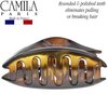 Camila Paris CP2144 French Hair Clip for Women for Thick Hair and Long Curly Wavy Hair, Tortoise Shell, Girls Hair Claw Clips Hair Accessories for Women, Strong Hold No Slip Grip, Made in France