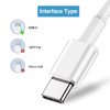 10FT USB A to USB C Charger Cable Fit for iPad Pro 13/11 inch (M4), iPad Pro 12.9/11, iPad Air (M2), iPad Mini 6, iPad 10th Generation, iPhone 16 16 Pro Max 16 Plus Charger Cable Replacement (White)