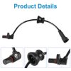 WMPHE 2 Pcs ABS Wheel Speed Sensor Compatible with Chevy Equinox 2010 2011 2012 2013 2014 2015 2016 2017, GMC Terrain 2010 to 2017, Rear ABS Sensor, Replacement for 25913456, 23348259